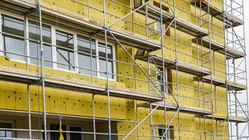 Mur extérieur isolé